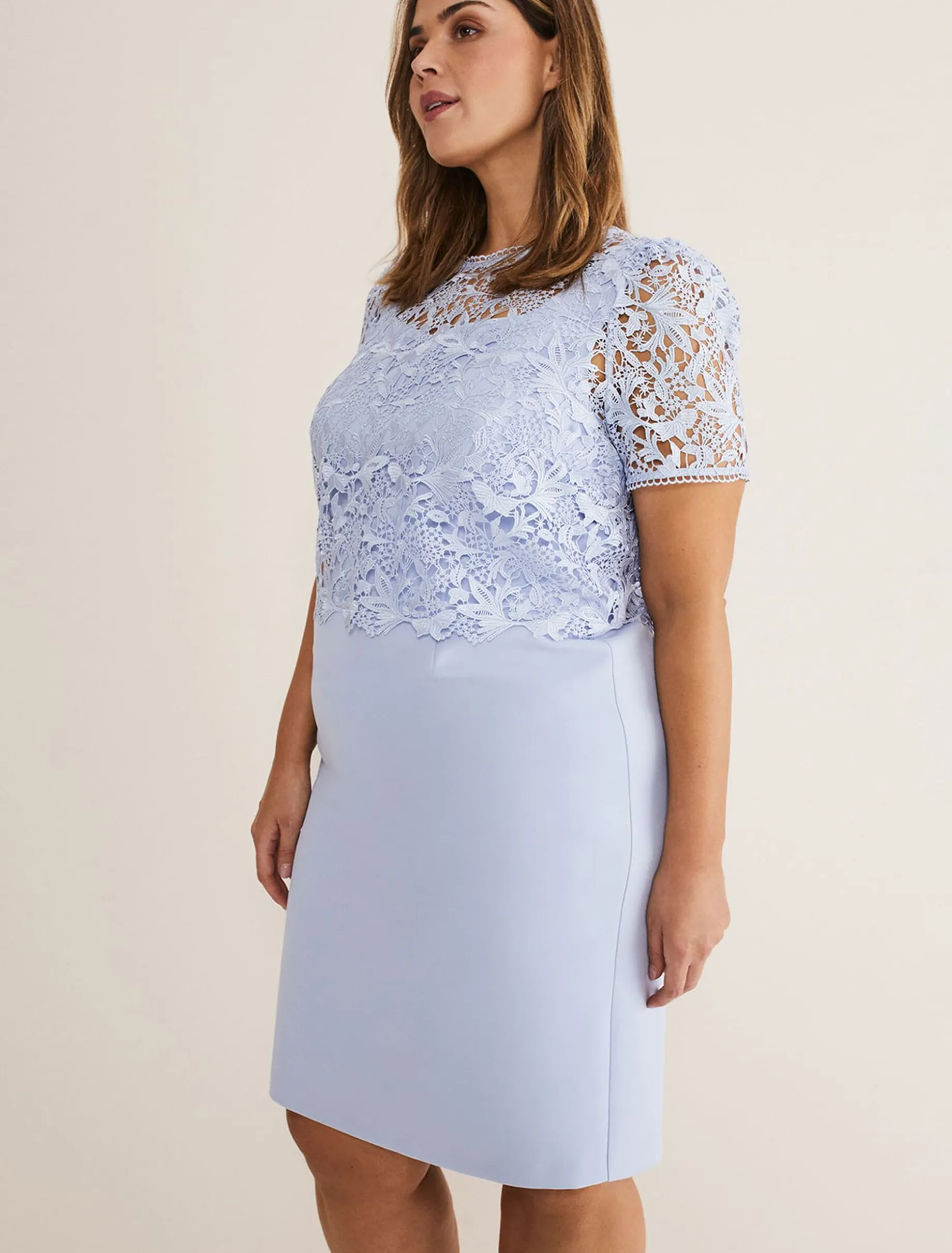 Isabella Lace Midi Dress