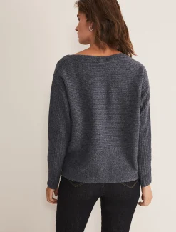 Isabella Ripple Wool Cashmere Jumper