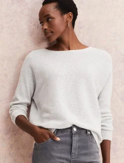 Isabella Ripple Wool Cashmere Jumper