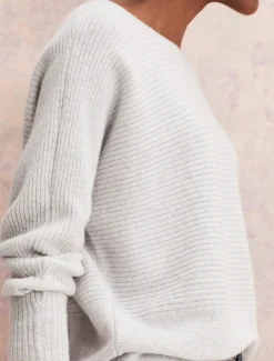 Isabella Ripple Wool Cashmere Jumper