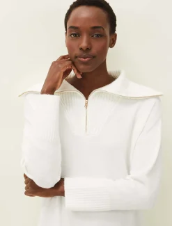 Isabella Zip Up Tunic Dress
