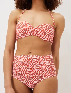Isabelle Zebra Bikini Top