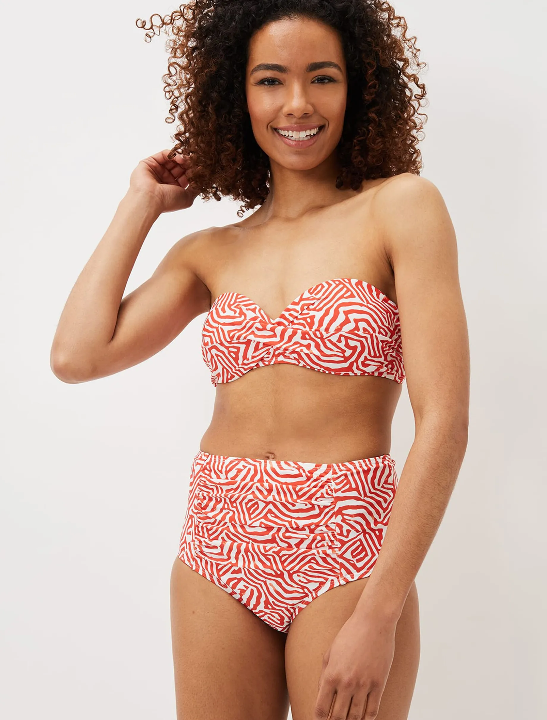Isabelle Zebra Bikini Top