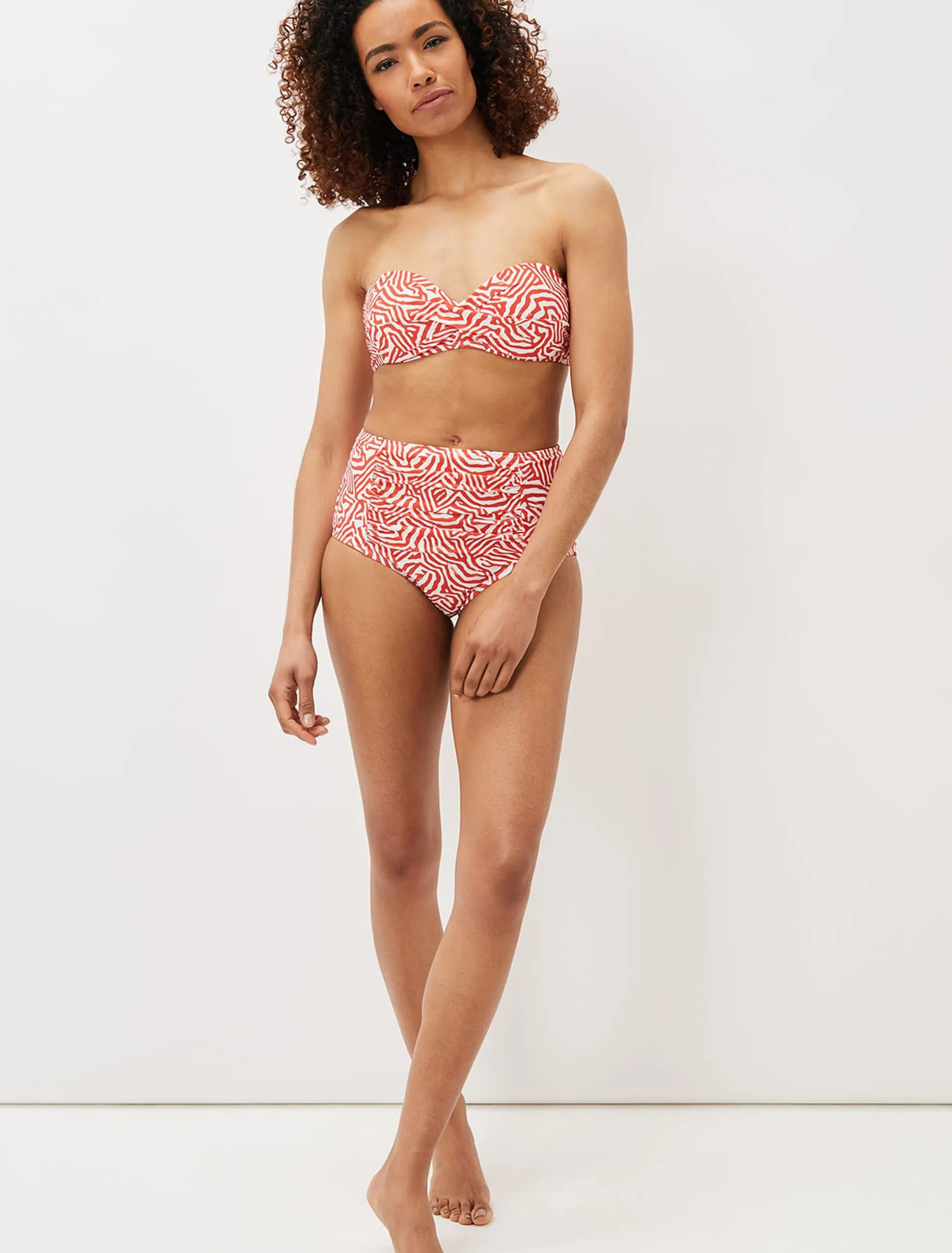 Isabelle Zebra Bikini Top