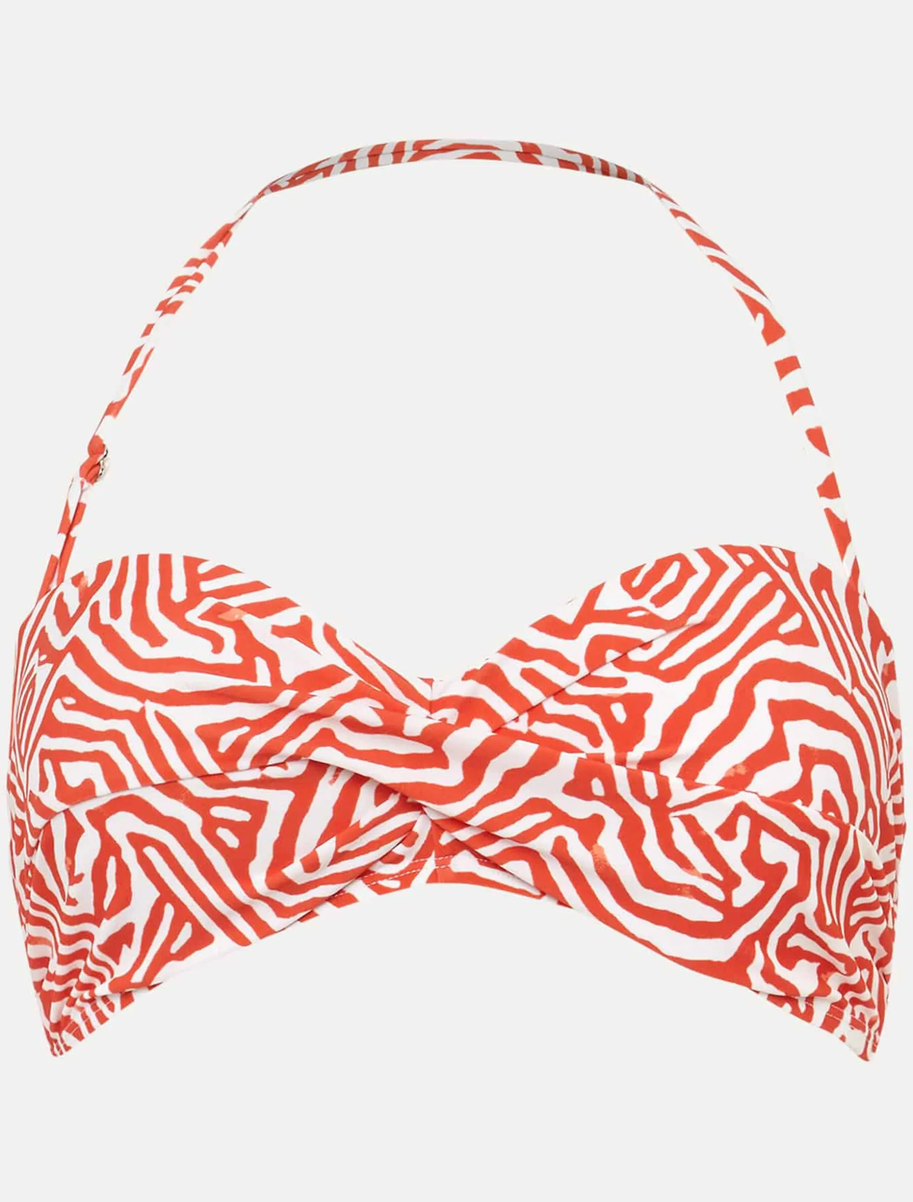 Isabelle Zebra Bikini Top