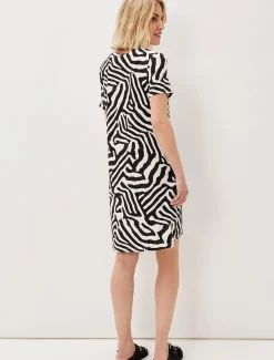 Isabelle Zebra Print Dress
