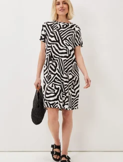 Isabelle Zebra Print Dress