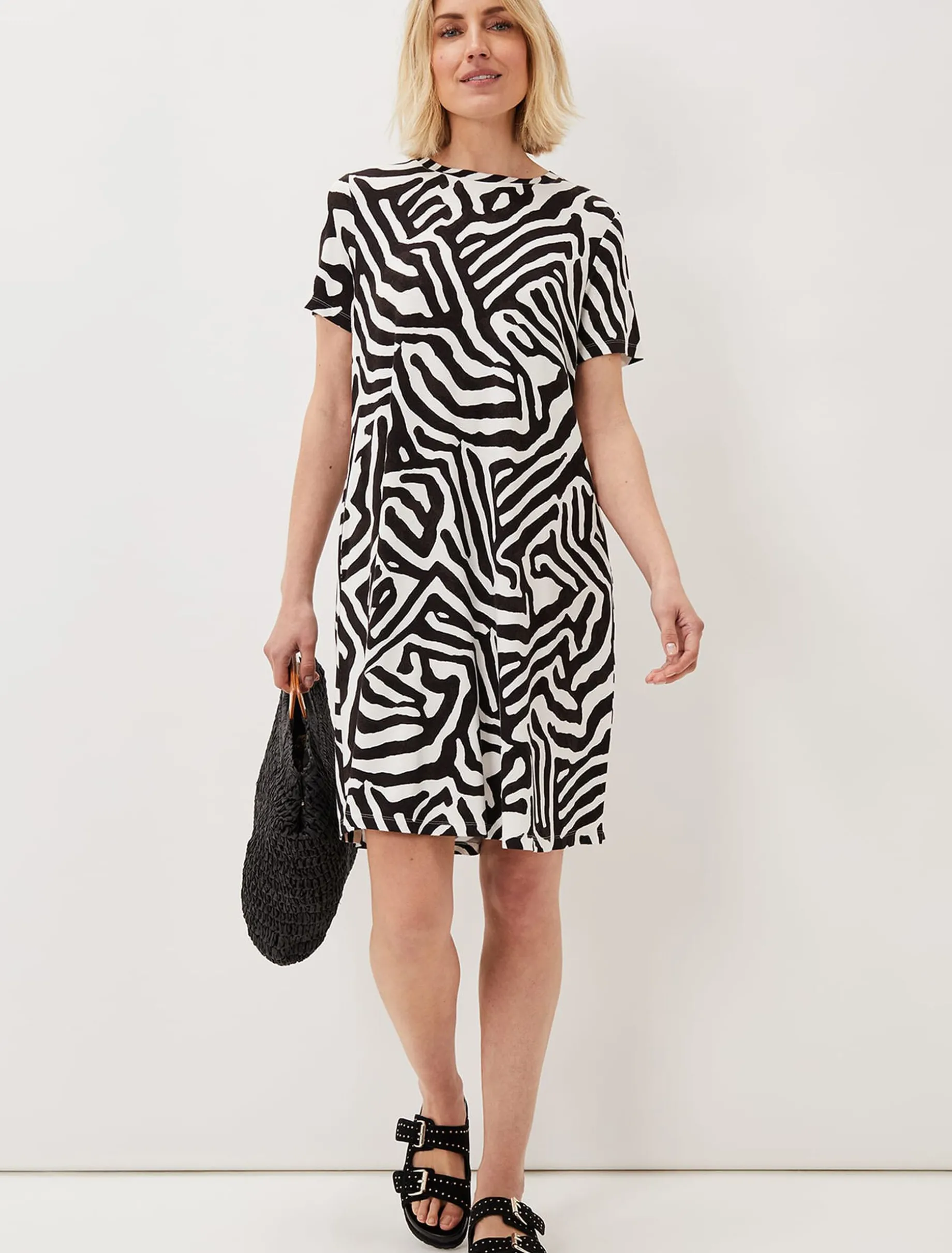 Isabelle Zebra Print Dress