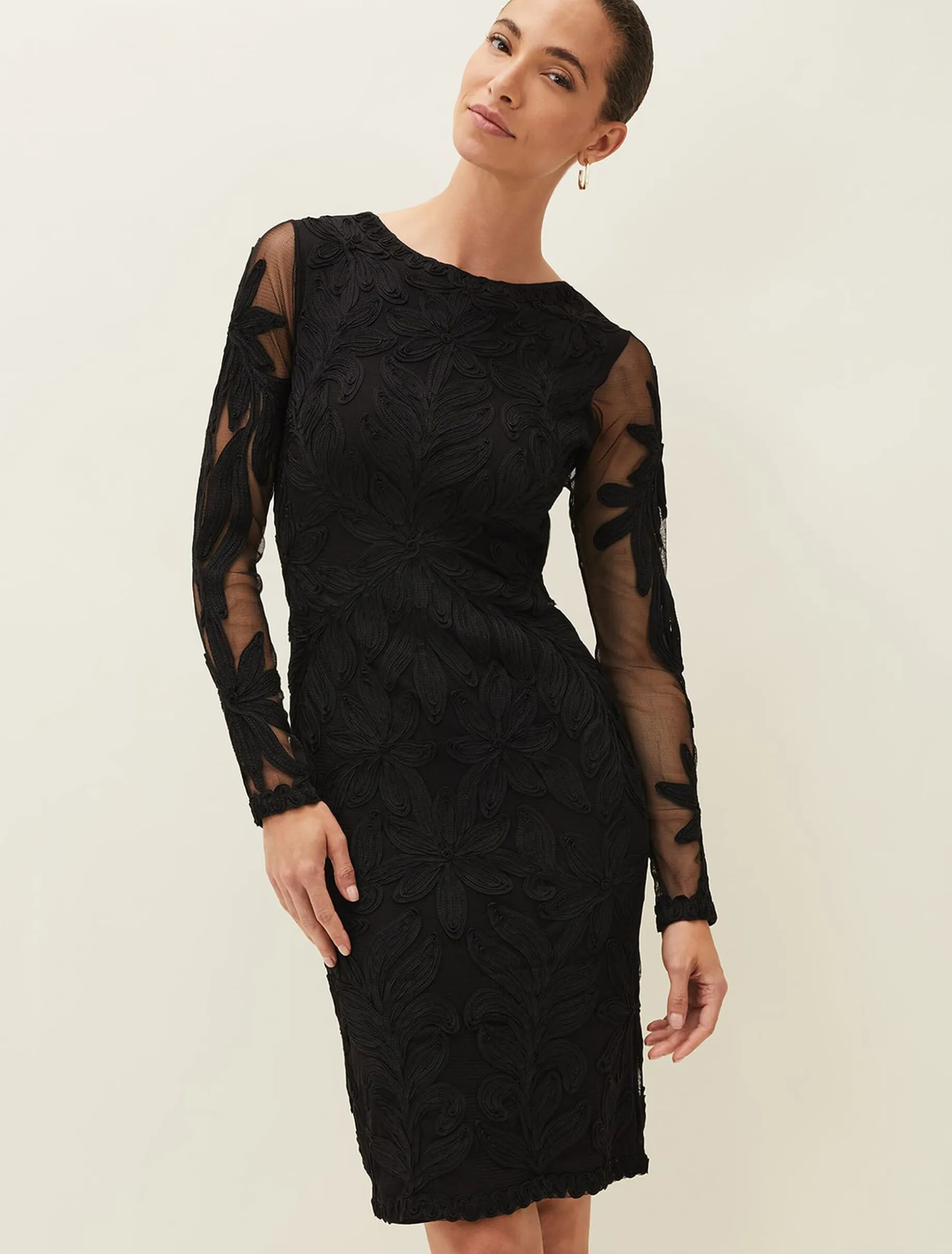 Isobel Tapework Lace Dress