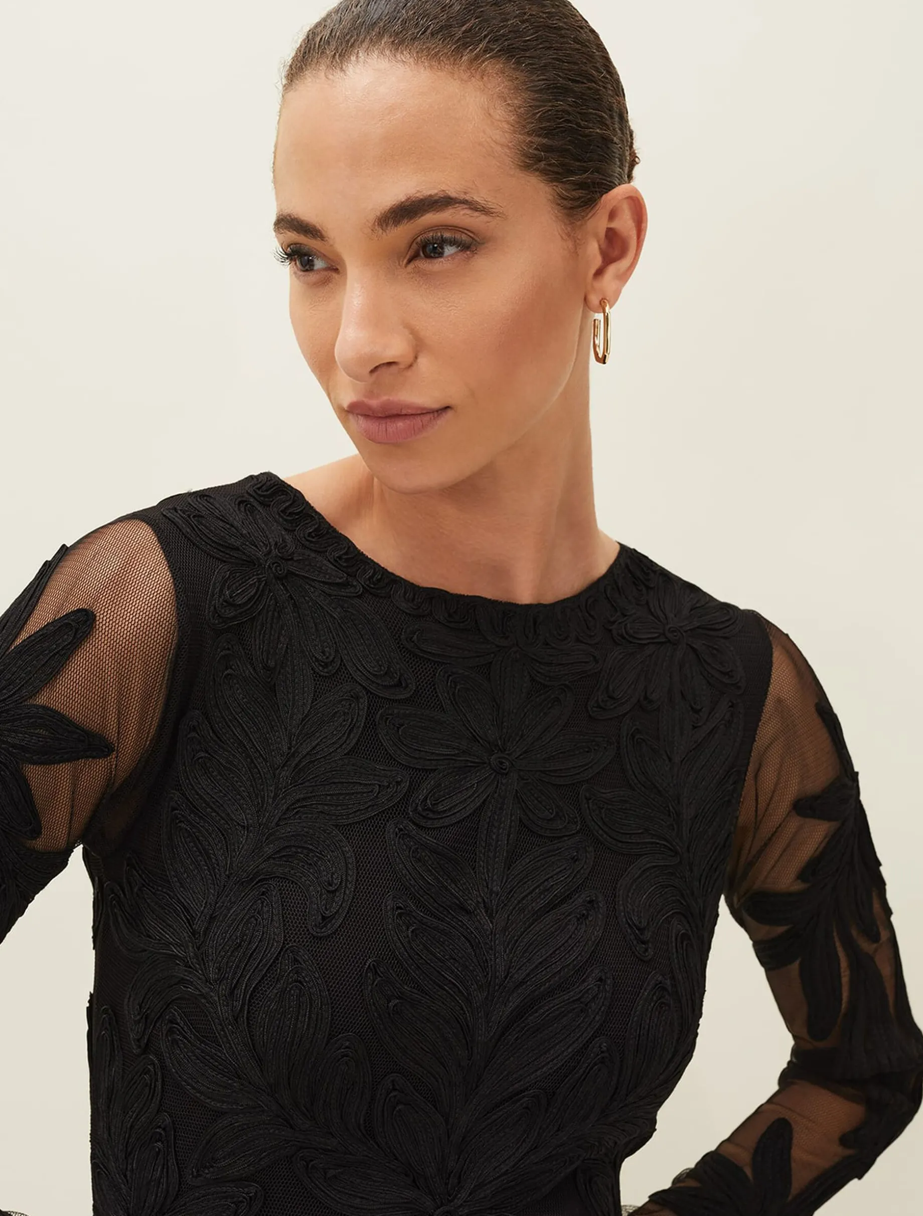 Isobel Tapework Lace Dress