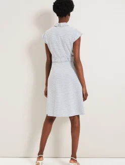 Issie Textured Check Dress