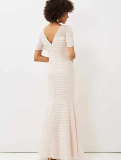 Ivanka Layered Fishtail Dress
