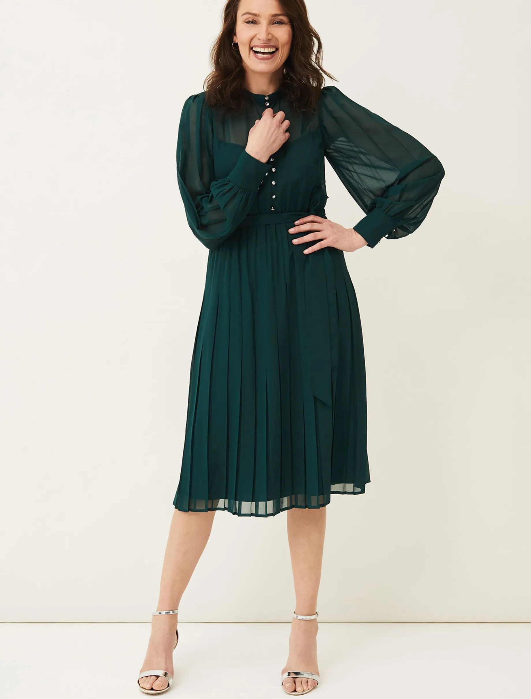 Izzy Button Detail Dress