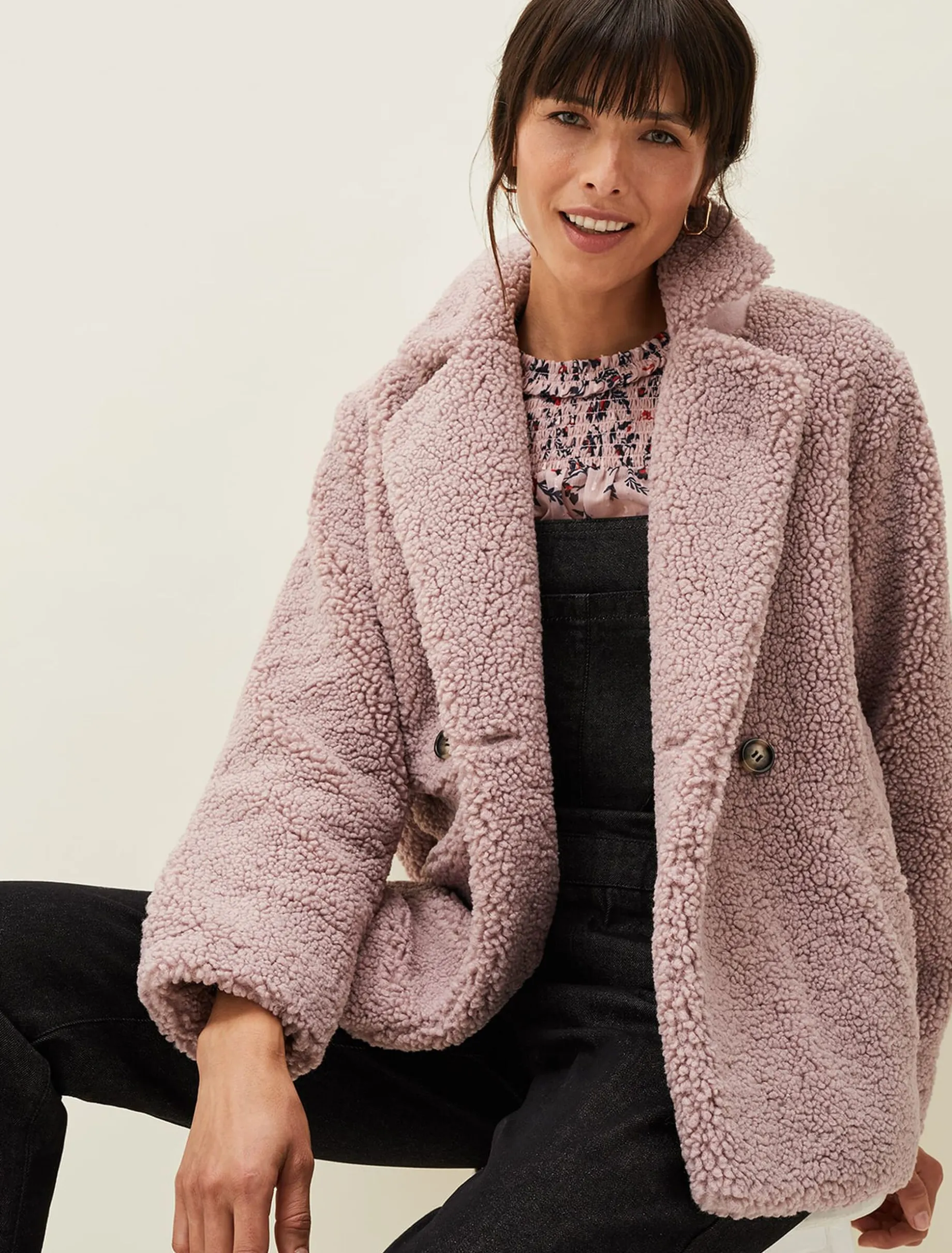 Izzy Short Teddy Coat