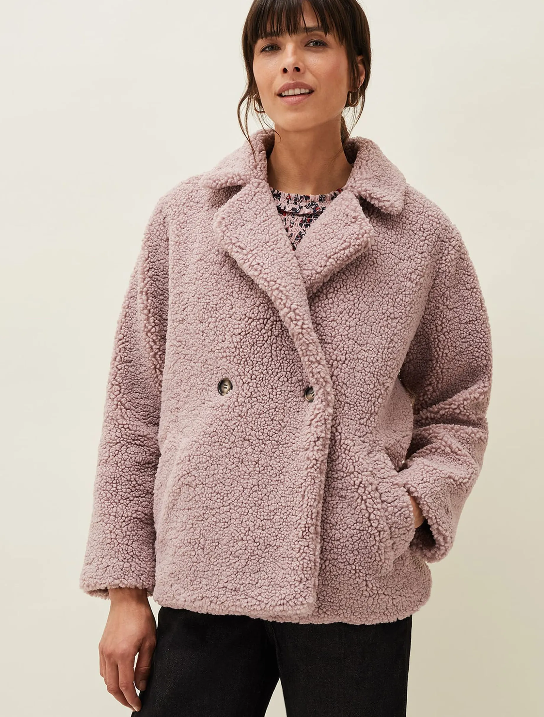 Izzy Short Teddy Coat