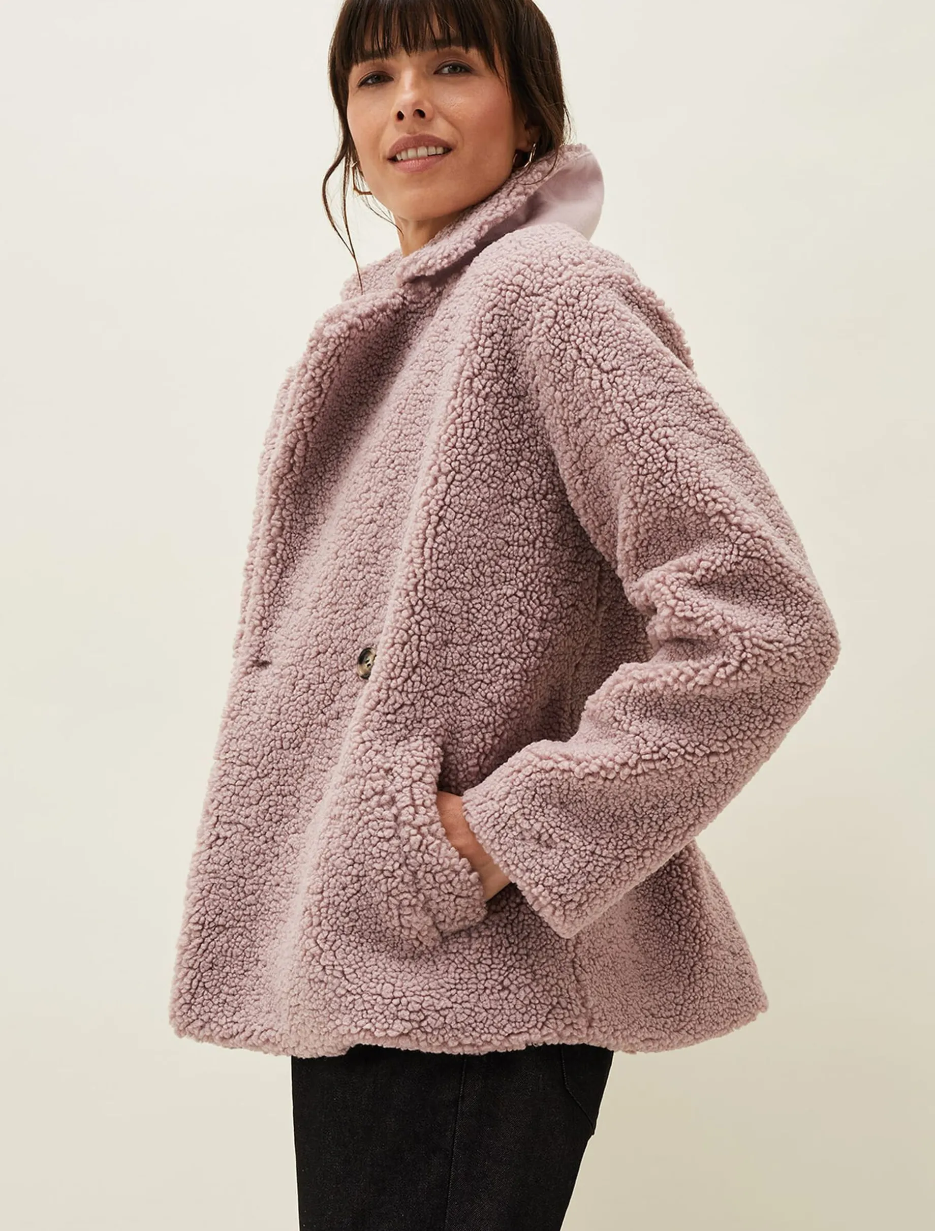 Izzy Short Teddy Coat