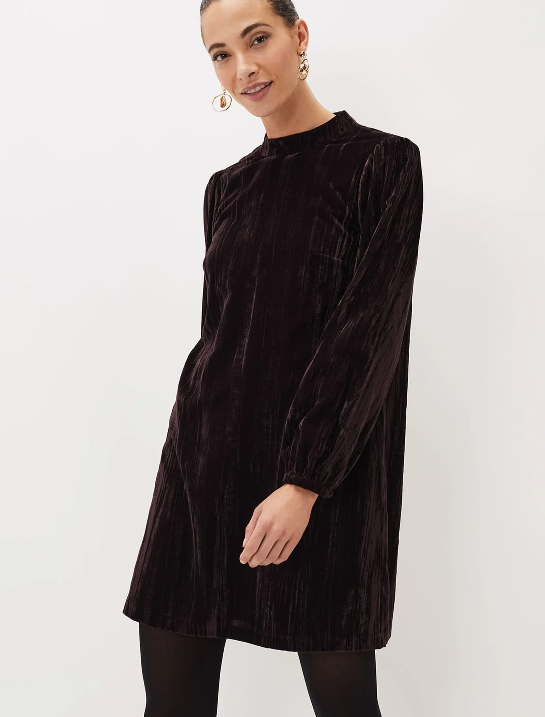 Jacinda Velvet Shift Dress