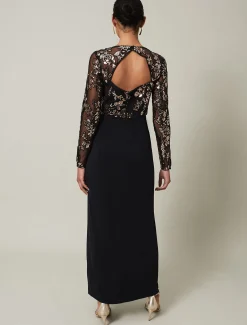 Jacinta Sequin Jersey Maxi Dress