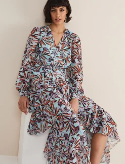 Jada Printed Maxi Dress