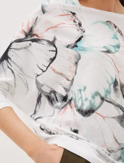 Jade Print Knit Jumper