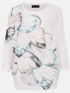 Jade Print Knit Jumper