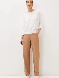 Janette Eyelet Knit Jumper