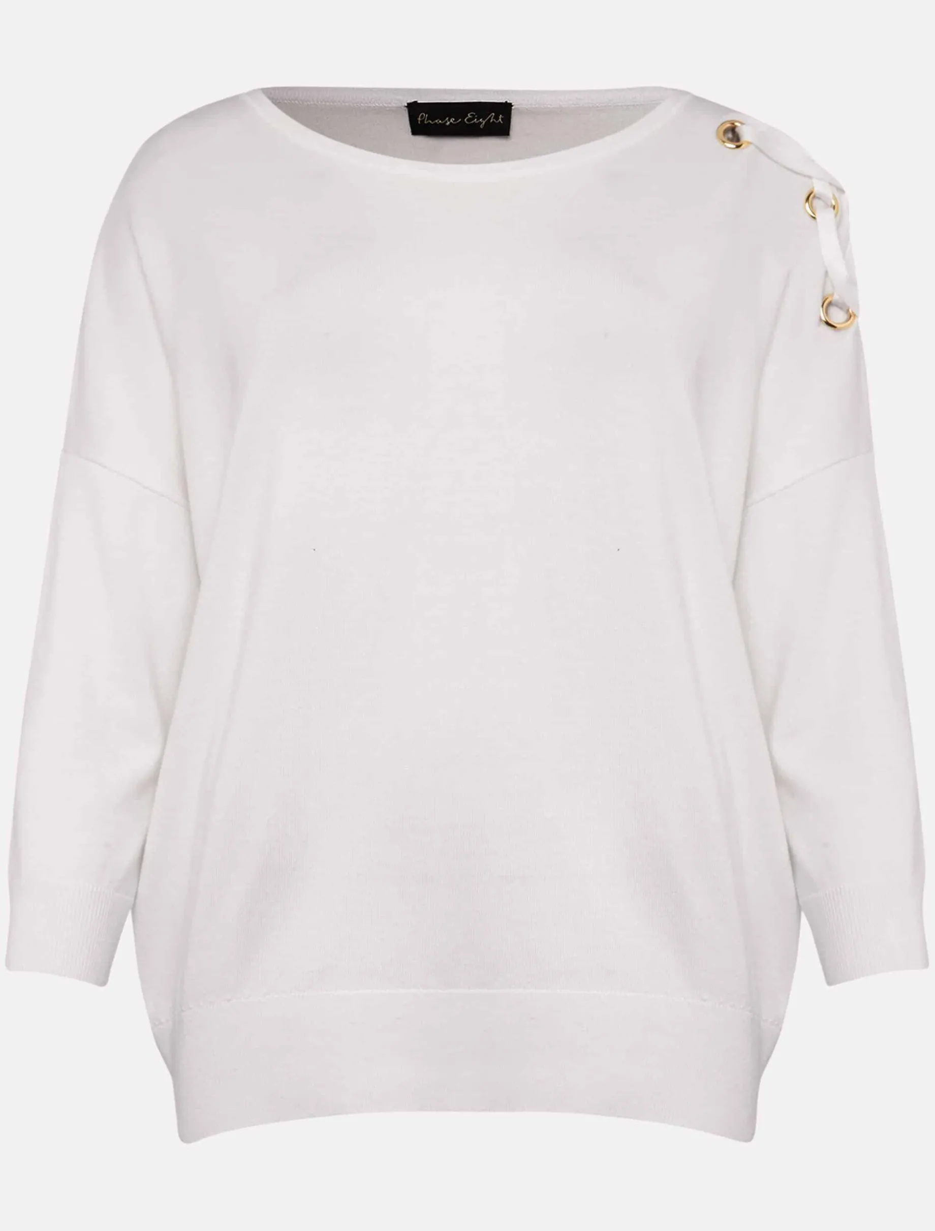 Janette Eyelet Knit Jumper