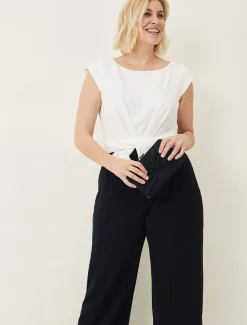 Janey Knot Detail Jumpsuit