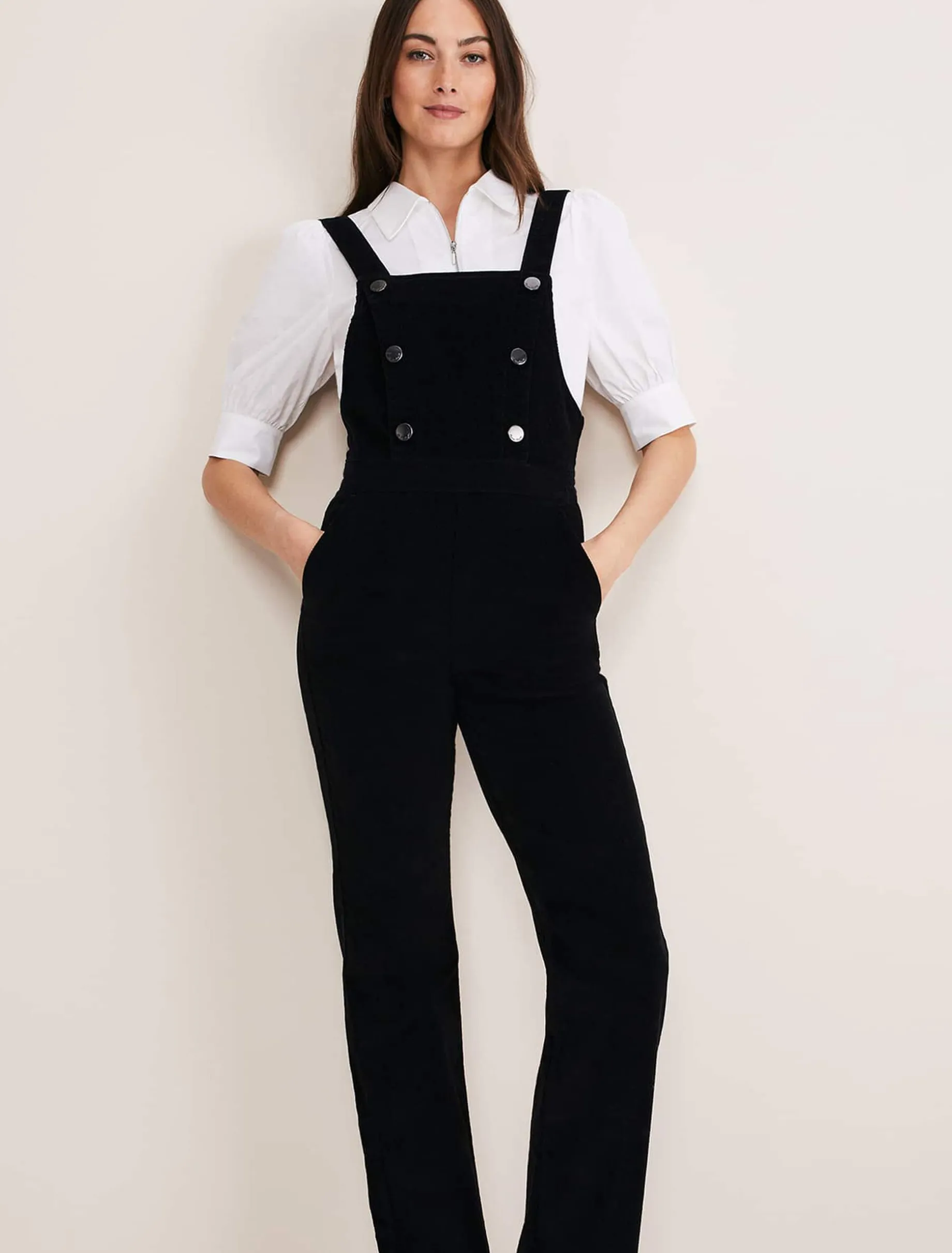 Jasira Corduroy Dungarees