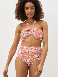 Jasmin Floral Bikini Top