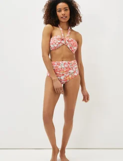 Jasmin Floral Bikini Top