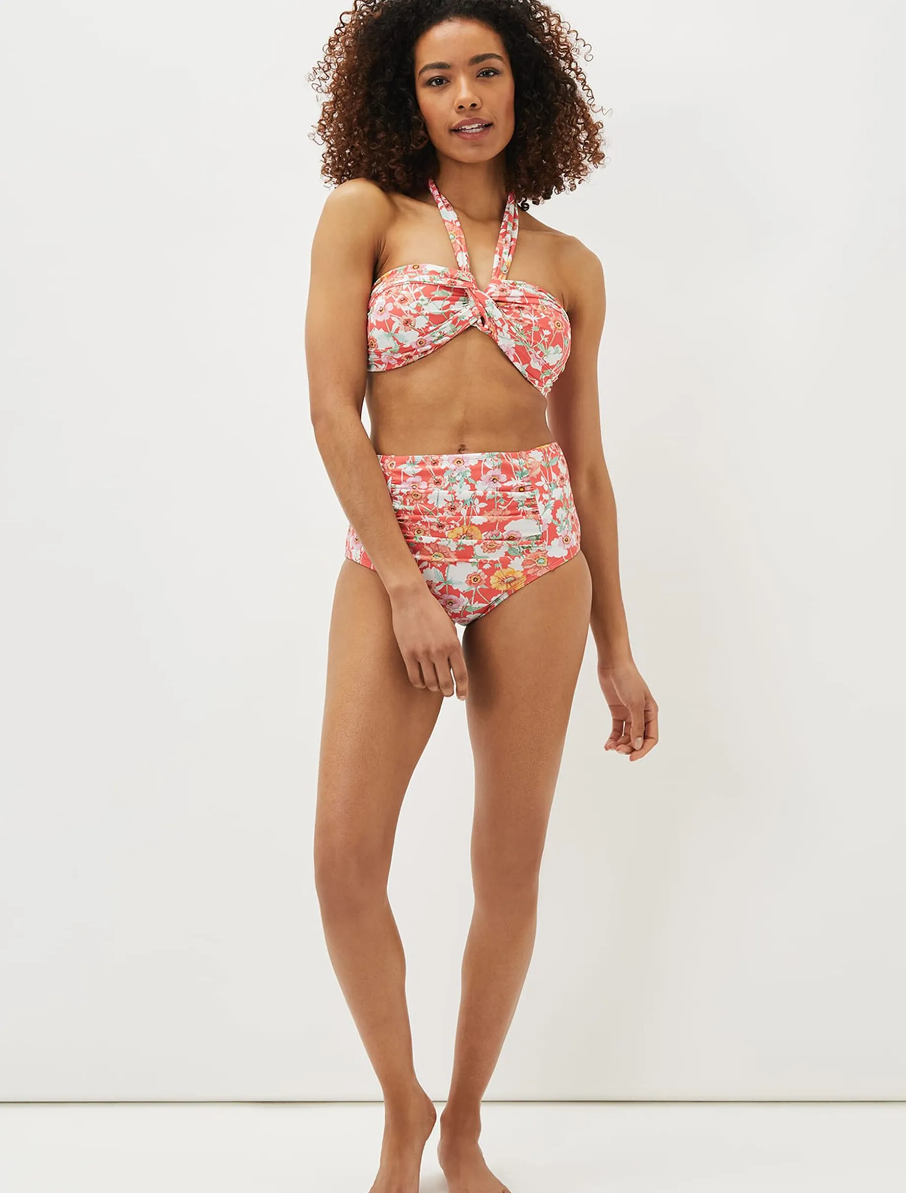 Jasmin Floral Bikini Top
