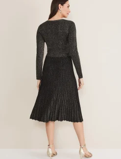 Jaycee Shimmer Knit Dress