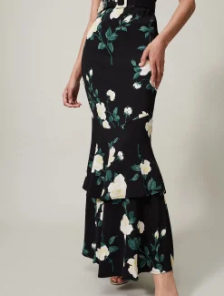 Jazmina Belted Tiered Dress