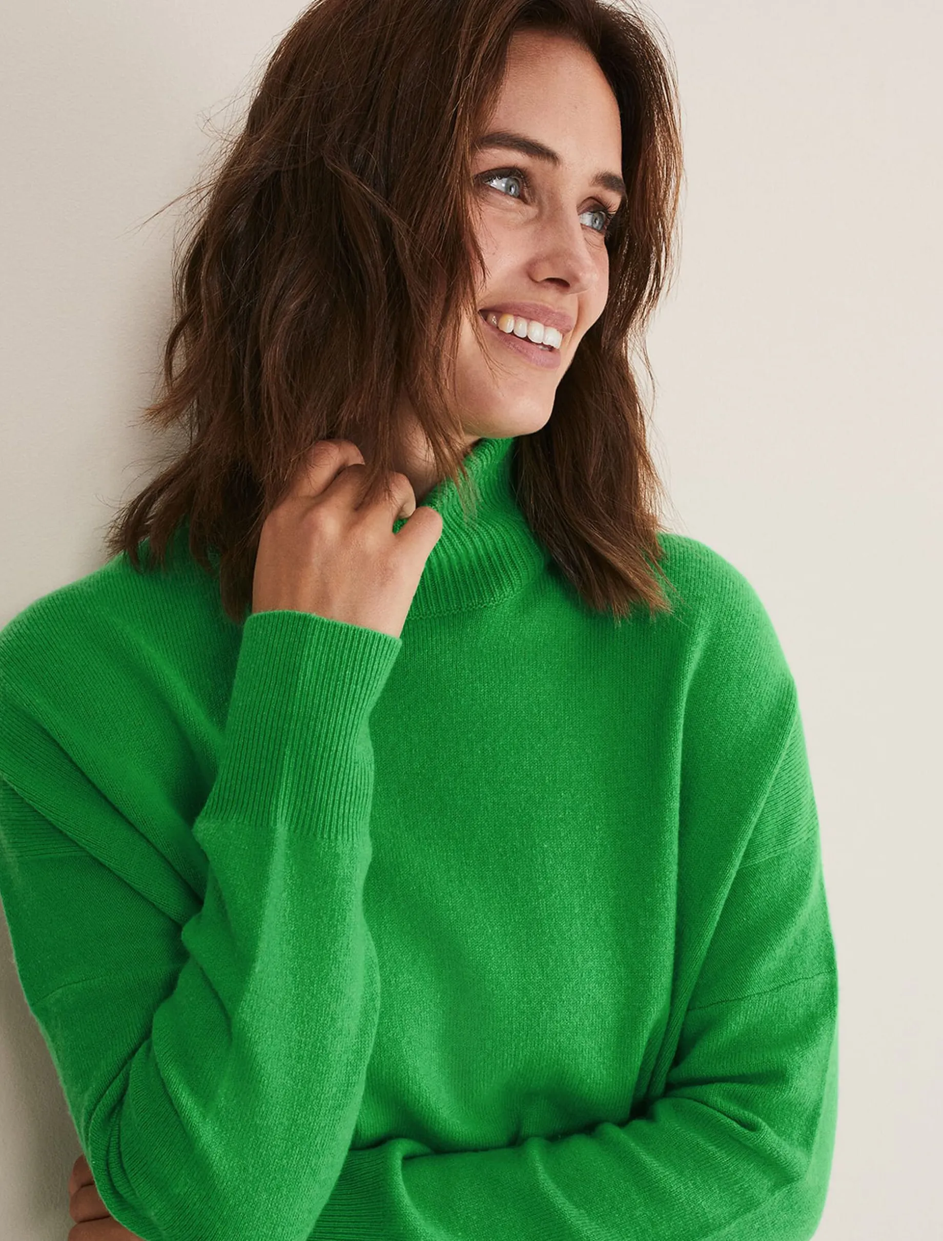 Jemima Wool Cashmere Oversized Jumper