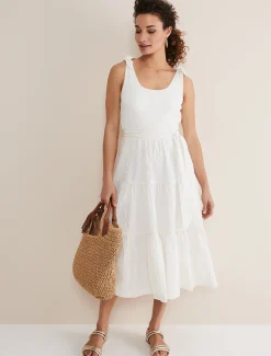 Jennie Strappy Tiered Dress