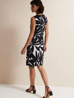 Joanna Bodycon Leaf Dress