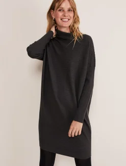 Jocelin Roll Neck Knit Dress