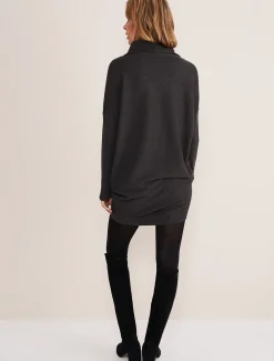 Jocelin Roll Neck Knit Dress