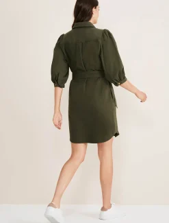 Josephine Denim Puff Sleeve Dress