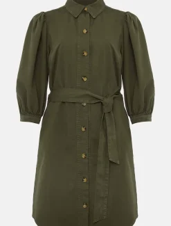Josephine Denim Puff Sleeve Dress
