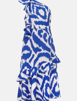 Joy One Shoulder Midi Dress