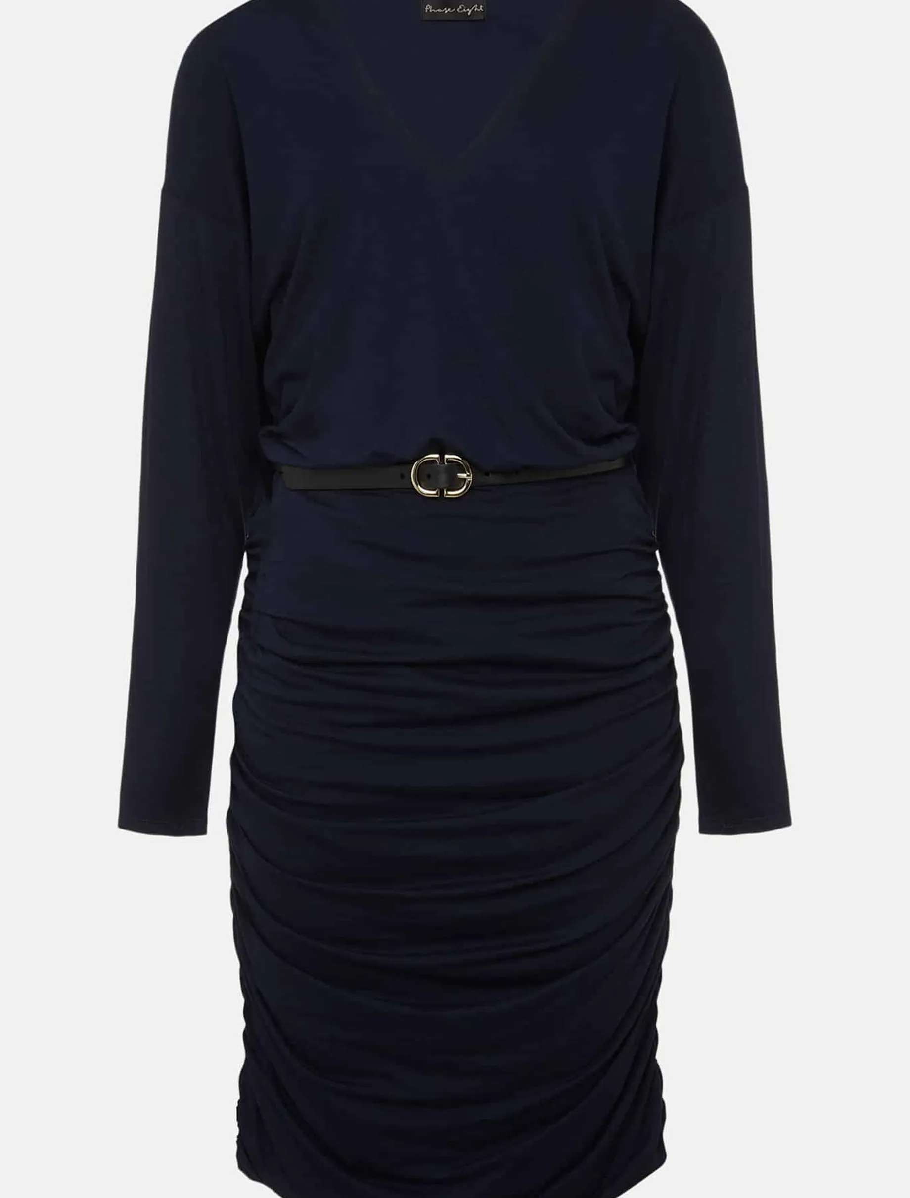 Jules Jersey Belted Batwing Dress