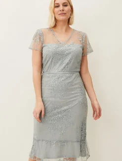 Juliana Floral Embroidered Dress