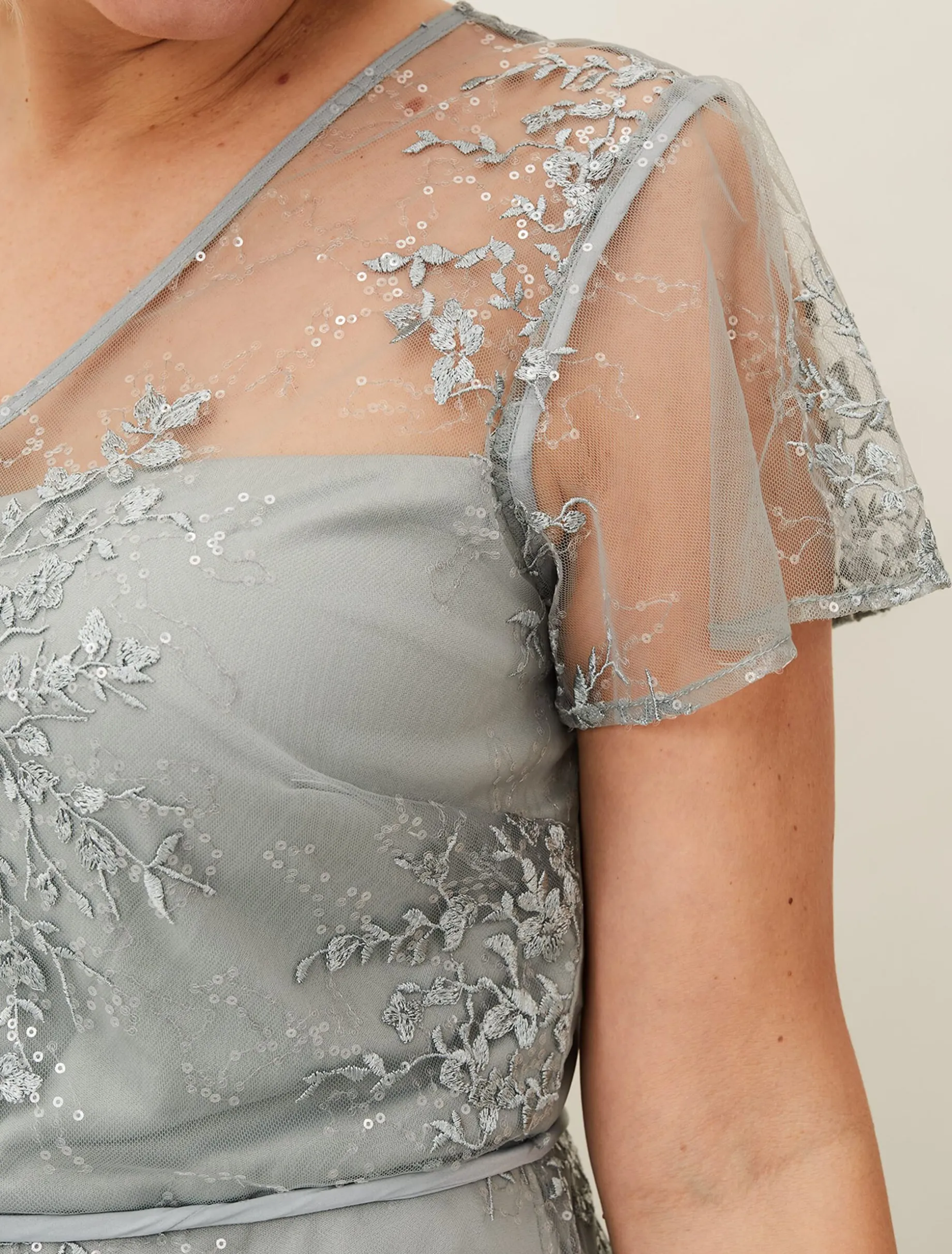 Juliana Floral Embroidered Dress
