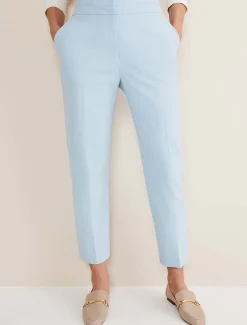 Julianna Cropped Straight Leg Trousers