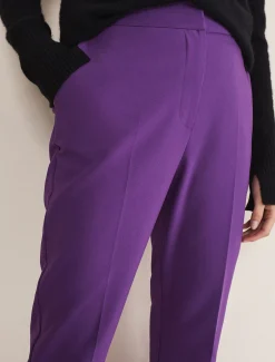 Julianna Cropped Straight Leg Trousers