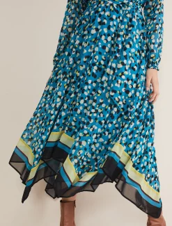 Juno Border Hem Midi Dress