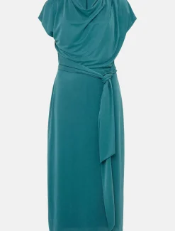 Kadence Cupro Tie Waist Dress