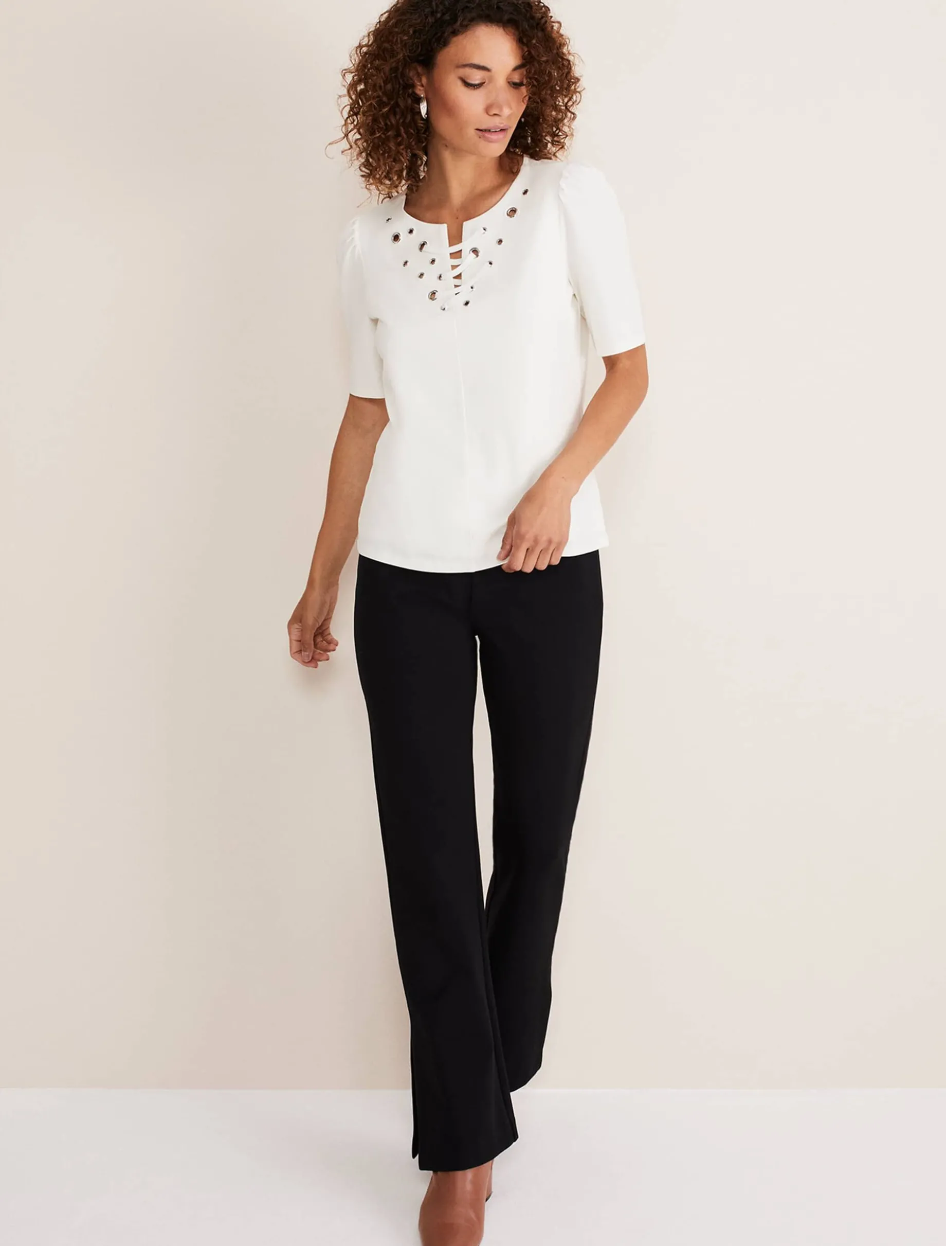 Kailee Eyelet Top